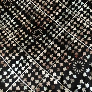 Tecido Cetim de Seda Estampado Winter • Conexão Tecidos 2