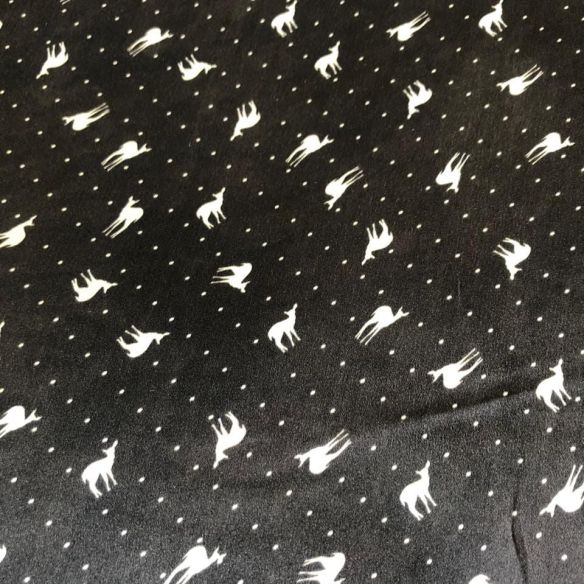 Tecido Cetim de Seda Estampado Cervo • Conexão Tecidos