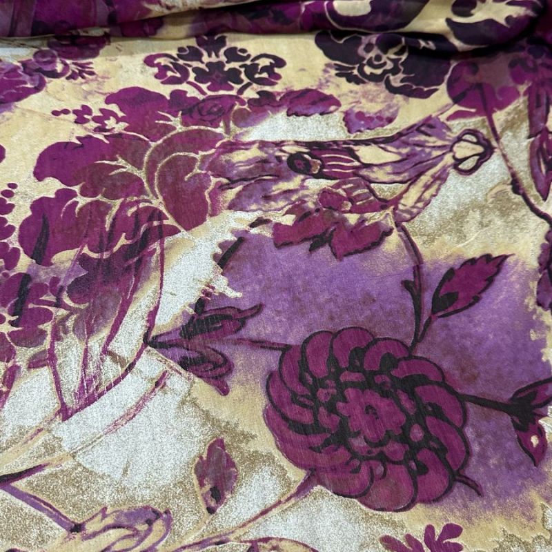 MUSSELINA DE SEDA ESTAMPADA MML II