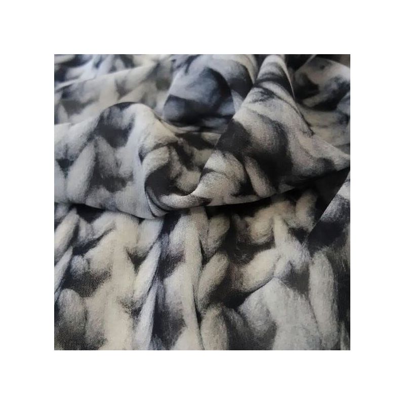 Tecido Musselina De Seda Estampada Fio A Fio • Conexão Tecidos