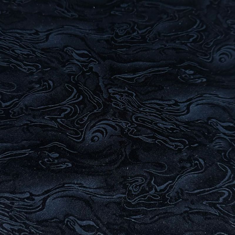 Tecido Veludo Cristal Blue Marine • Conexão Tecidos