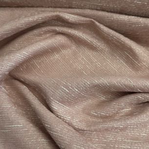 TECIDO TWEED LEVE SINTÉTICO METALIC NUDE • Conexão Tecidos 2