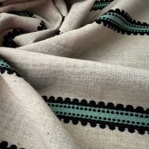 TECIDO CAMBRAIA DE ALGODÃO BORDADA MARROCOS • Conexão Tecidos 2