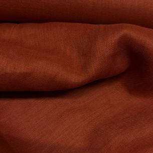 TECIDO LINHO PURO PAU BRASIL • Conexão Tecidos