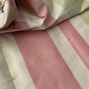Tecido Shantung De Seda Pura Listrado Exclusivo • Conexão Tecidos 2