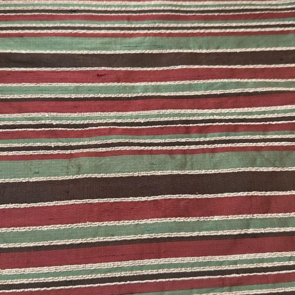 Tecido Shantung De Seda Pura Listrado Exclusivo I • Conexão Tecidos