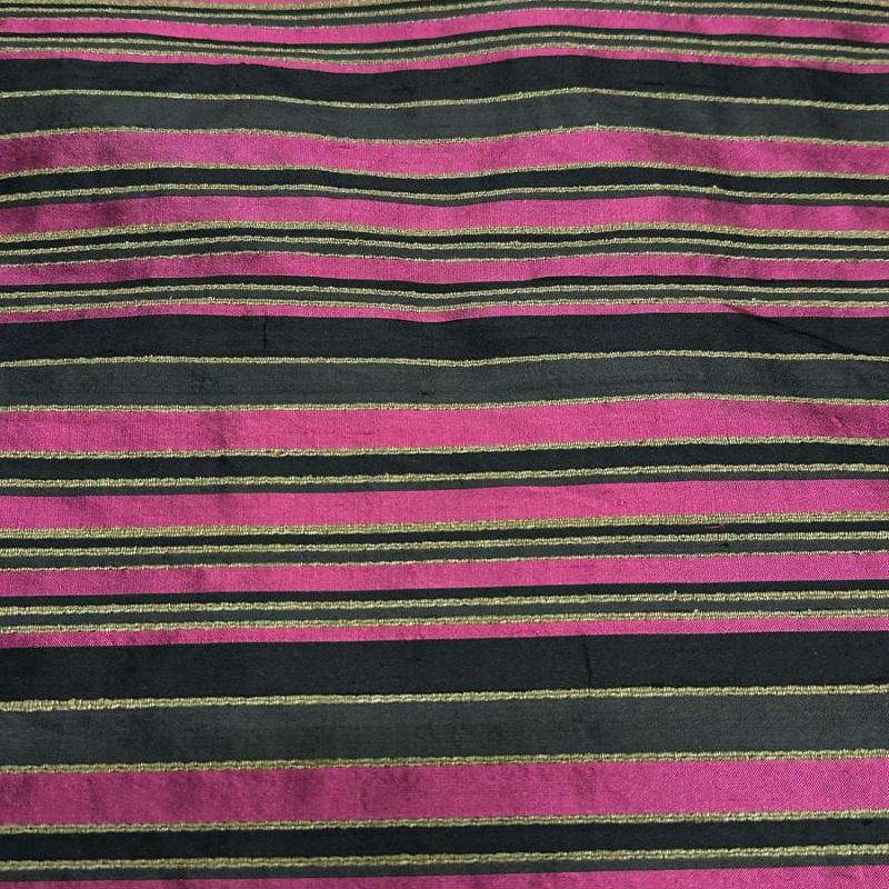 SHANTUNG DE SEDA PURA LISTRADO EXCLUSIVO II • Conexão Tecidos