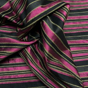 SHANTUNG DE SEDA PURA LISTRADO EXCLUSIVO II • Conexão Tecidos