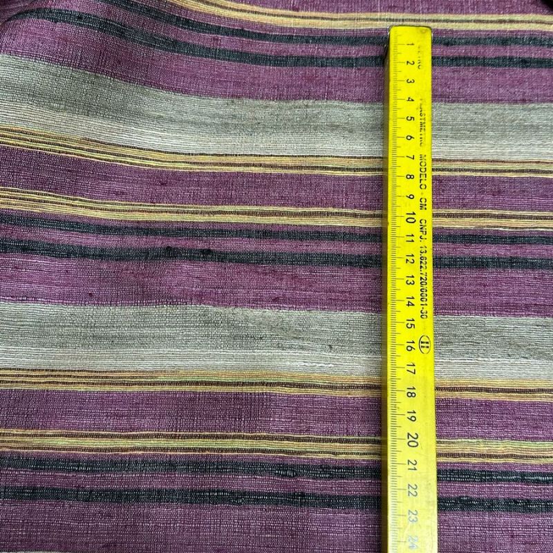 SHANTUNG DE SEDA PURA LISTRADO EXCLUSIVO III • Conexão Tecidos