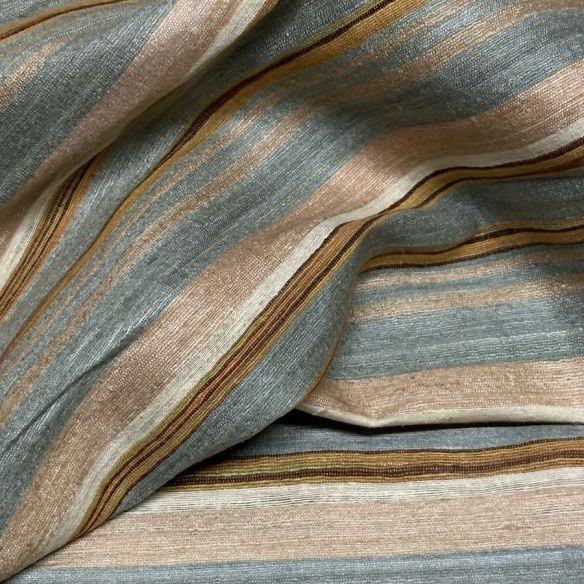 SHANTUNG DE SEDA PURA LISTRADO EXCLUSIVO IV • Conexão Tecidos