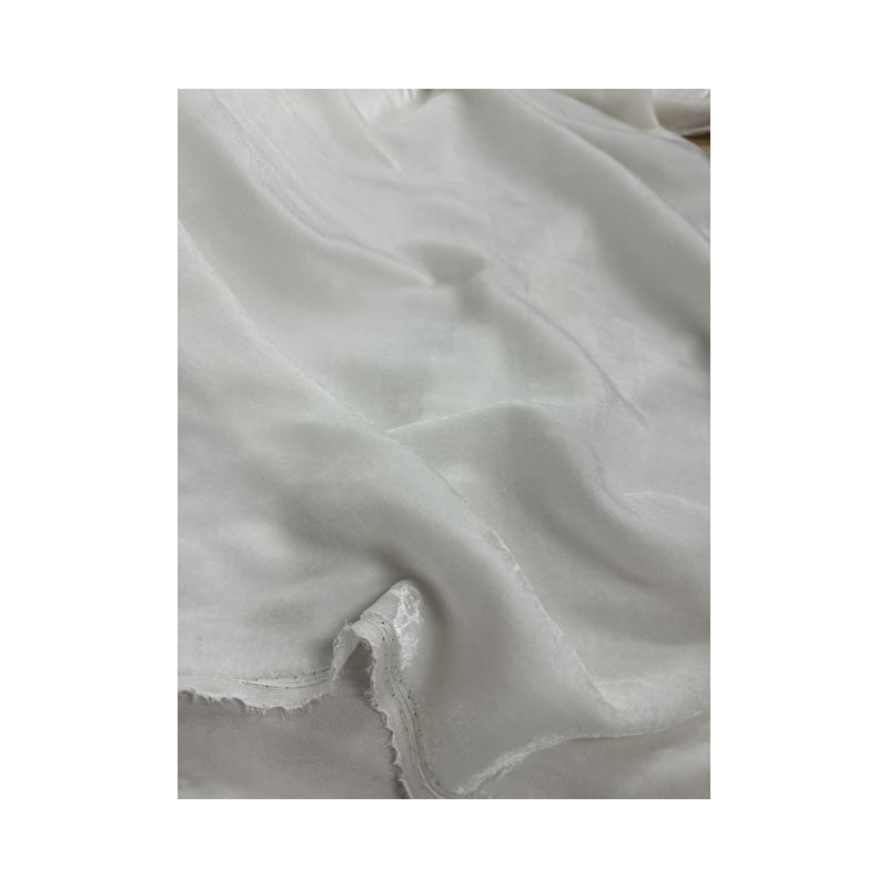 Tecido Veludo De Seda Off White • Conexão Tecidos