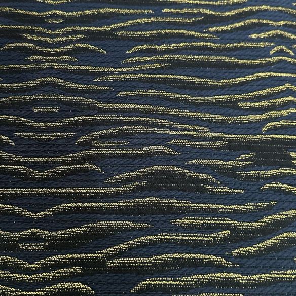 JACQUARD BROCADO EXCLUSIVO AZUL MARINHO • Conexão Tecidos