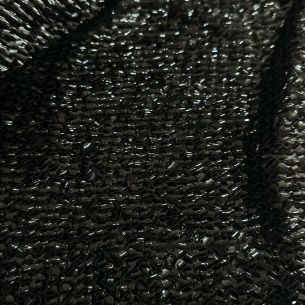 Tecido Paetê Preto Exclusivo