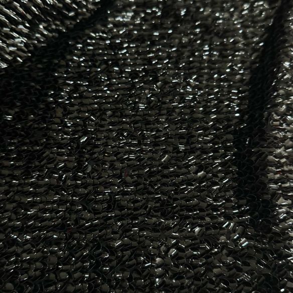 Tecido Paetê Preto Exclusivo