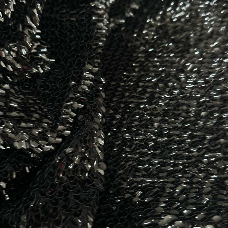 Tecido Paetê Preto Exclusivo