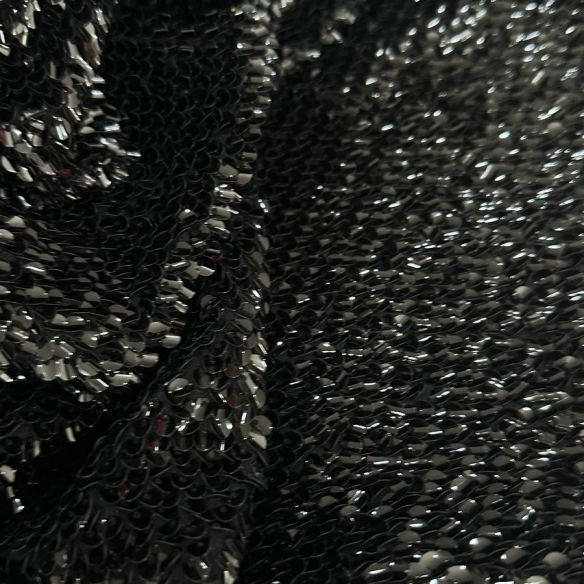 Tecido Paetê Preto Exclusivo