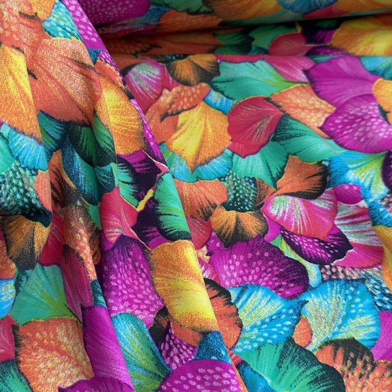Tecido Fluity Floral Colors Ii • Conexão Tecidos
