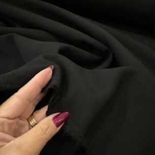 Tecido Alfaiataria Liocel Marrant Premium Preto 2