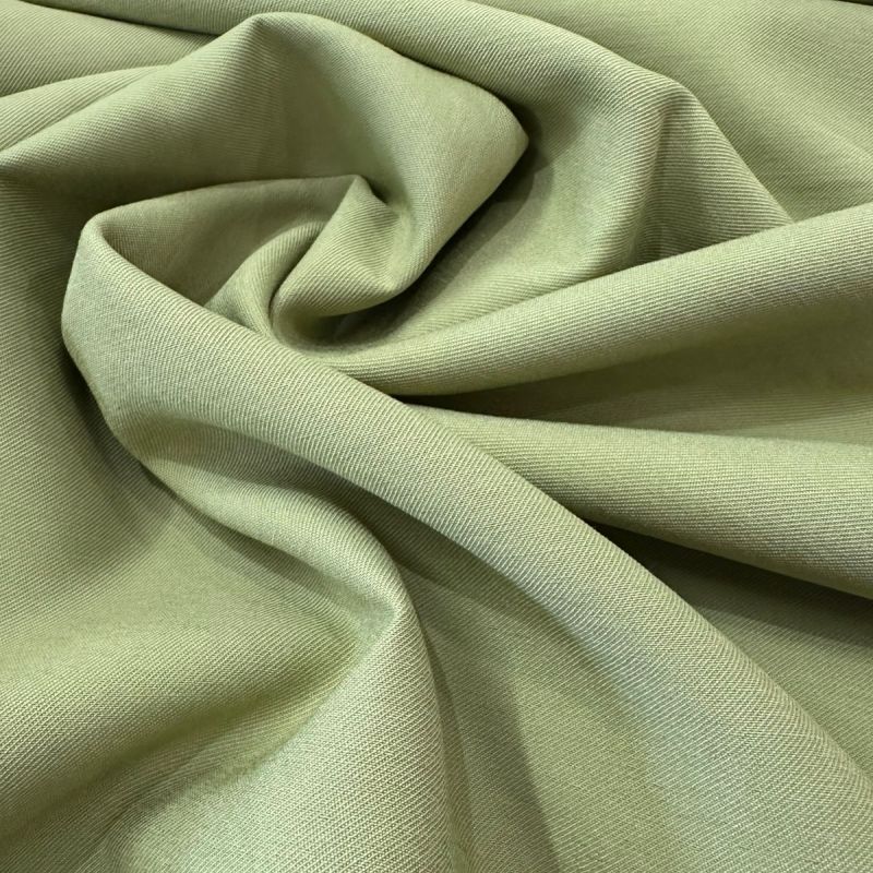 Tecido Alfaiataria Liocel Marrant Premium Pistache • Conexão Tecidos