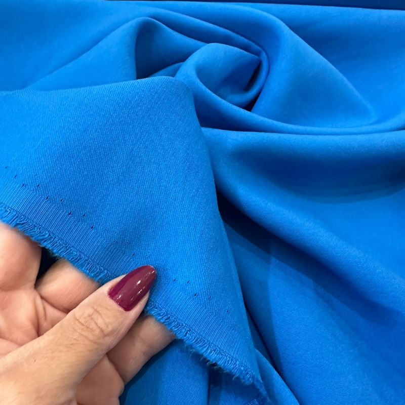 Tecido Alfaiataria Liocel Marrant Premium Azul Celeste • Conexão