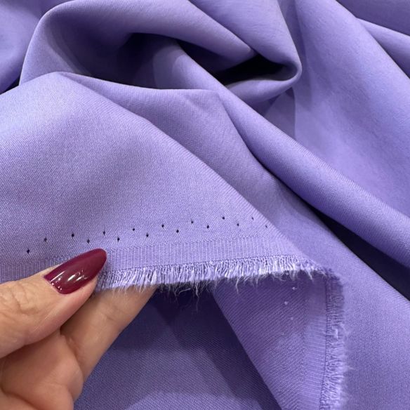 Tecido Alfaiataria Liocel Marrant Premium Lilás • Conexão Tecidos