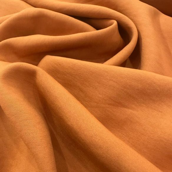 Tecido Alfaiataria Liocel Marrant Premium Ferrugem • Conexão Tecidos