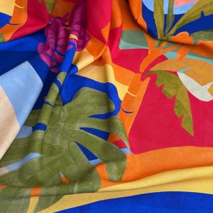 LINHO MISTO ESTAMPADO BARRADO GRANDE • Conexão Tecidos