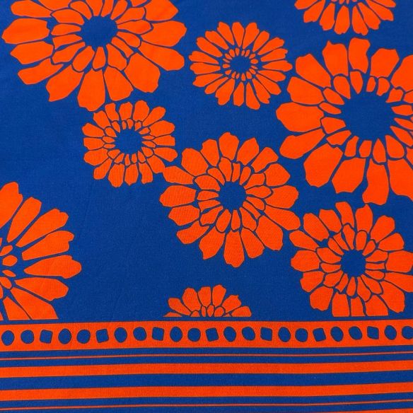 TECIDO VISCOSE ESTAMPADA BARRADA