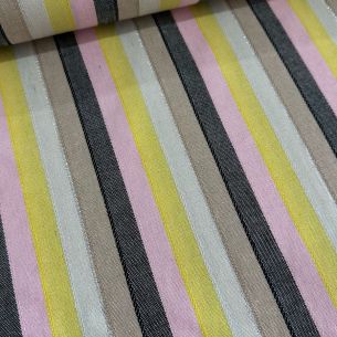 LINHO MISTO LISTRADO FOIL • Conexão Tecidos 2