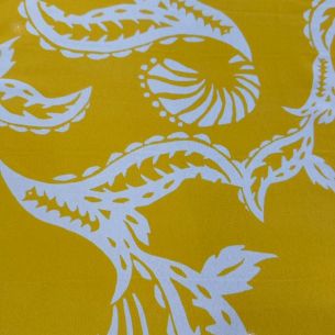 CREPE GEORGETE DE VISCOSE  YELLOW 2