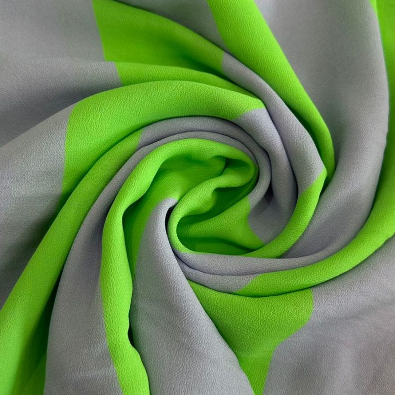 Crepe georgete de viscose neon