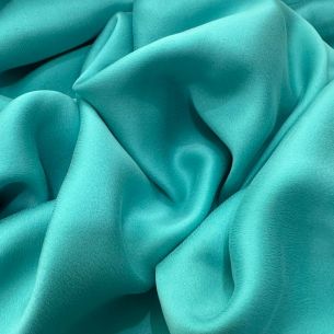 Tecido Cetim de Seda Liso Estonado Tifanny • Conexão Tecidos
