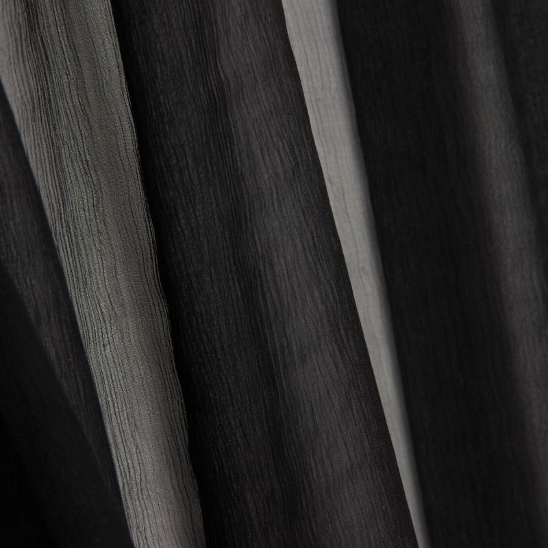 CHIFFON DE SEDA PRETO