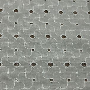 LESE DE ALGODÃO BRANCA BICOS 2