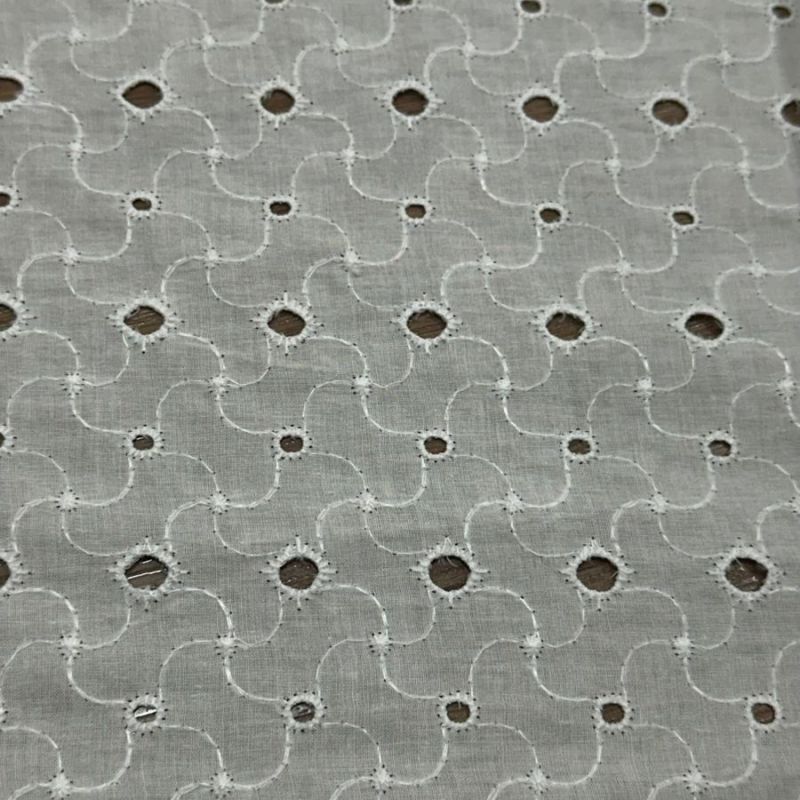 LESE DE ALGODÃO BRANCA BICOS