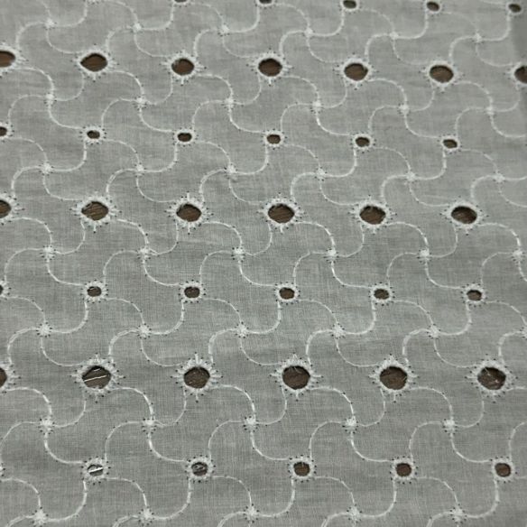 LESE DE ALGODÃO BRANCA BICOS