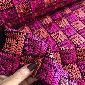 Tecido Musseline Bordada Colors • Conexão Tecidos