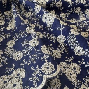 LESE DE ALGODÃO AZUL BICOS 2