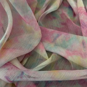 CHIFFON  TOQUE DE SEDA AQUARELA