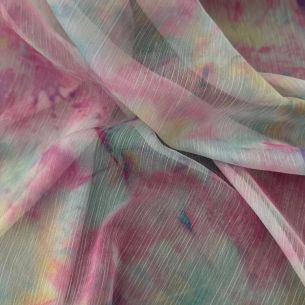 Tecido Chiffon Toque De Seda Aquarela • Conexão Tecidos 2