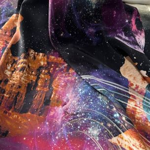 Tecido Crepe de Chine Estampado Galaxy • Conexão Tecidos 2