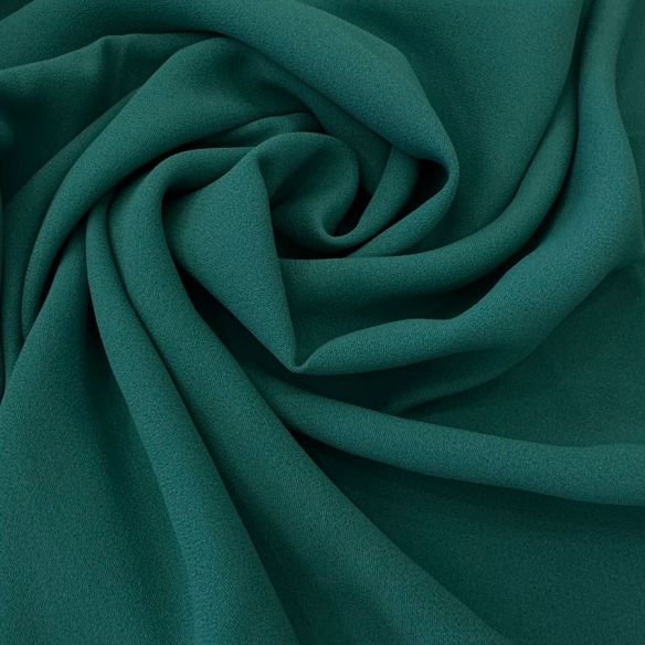 CREPE PATOU VERDE ESMERALDA • Conexão Tecidos