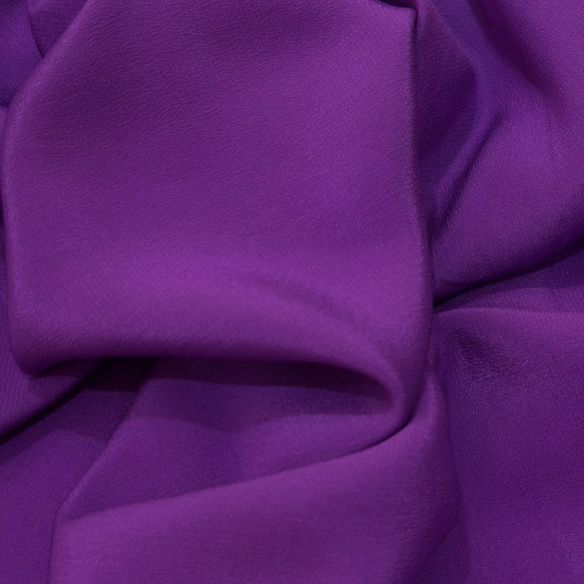 TECIDO CREPE DE CHINE PÚRPURA • Conexão Tecidos