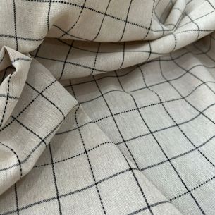 LINHO MISTO GRID NATURAL • Conexão Tecidos