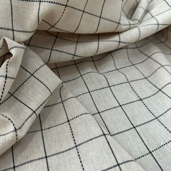 LINHO MISTO GRID NATURAL • Conexão Tecidos