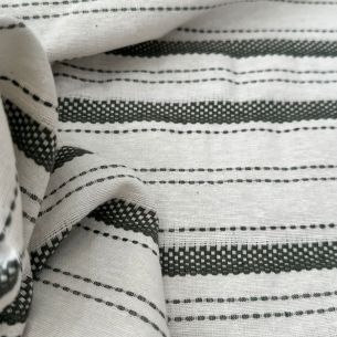 Tecido De Algodão Pespontada Boho Serra Verde • Conexão Tecidos