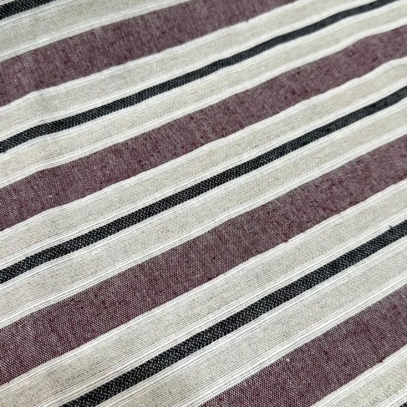 Tecido Linho Misto Natural Maquinetado Iv • Conexão Tecidos