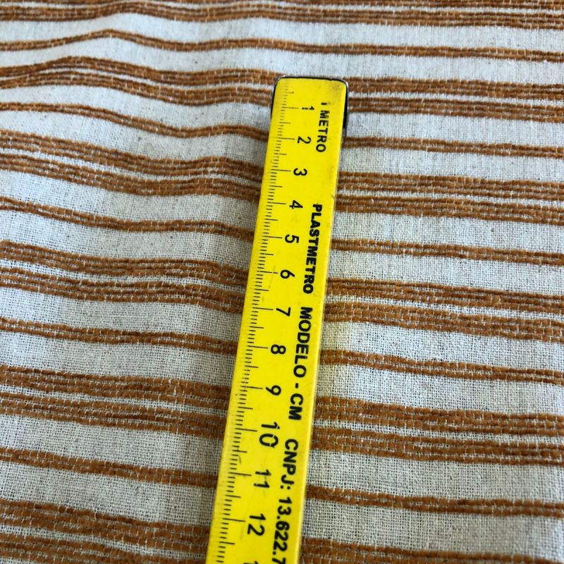 Tecido Linho Misto Natural Maquinetado V • Conexão Tecidos