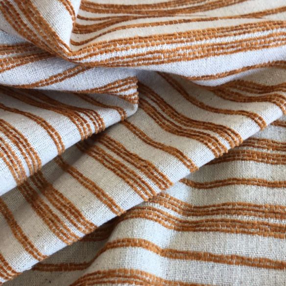 Tecido Linho Misto Natural Maquinetado V • Conexão Tecidos