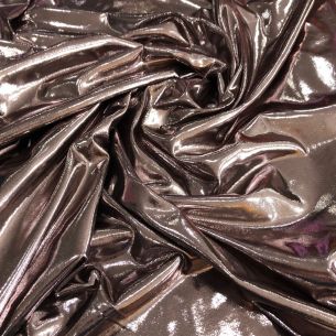 Tecido Malha Lamê Metalic Rosé Gold • Conexão Tecidos 2